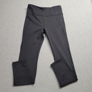 Savage X Fenty Sport High Waist Pocket Leggings Bottoms Black Size Large
